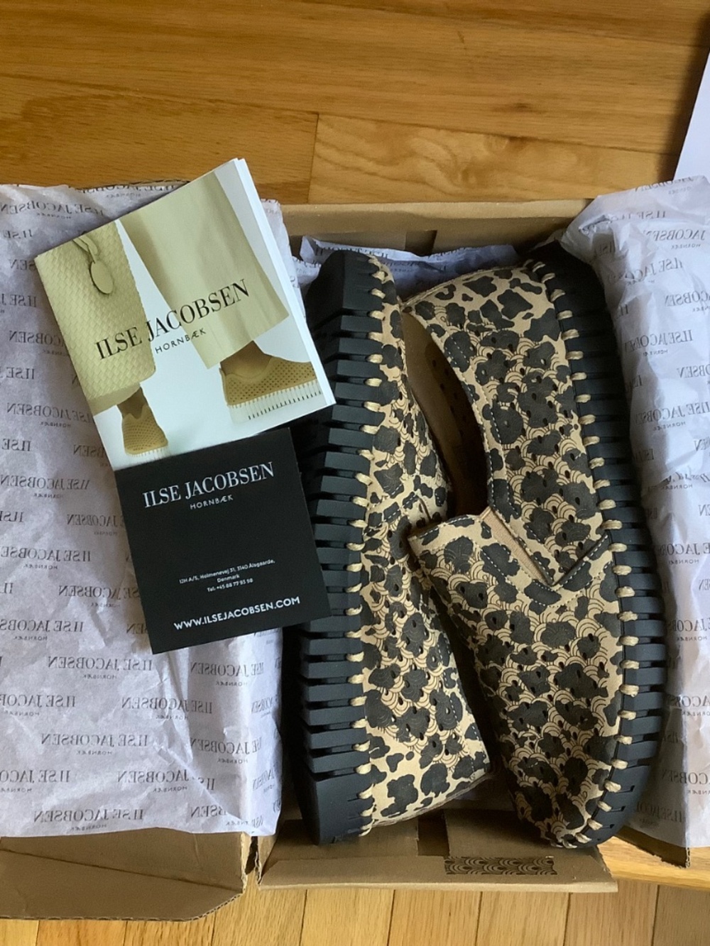 Ilse Jacobsen Tulip 3973 Leo Slip-On Sneaker Latte Black SZ EU 40 - Picture 12 of 13